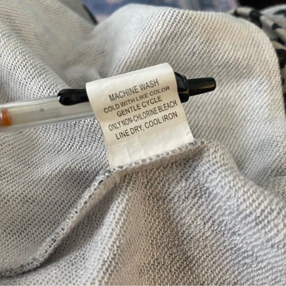 AMARYLLIS Cardigan Leopard Open With Pockets Animal Print Long Sleeve Size 1X - Picture 11 of 12